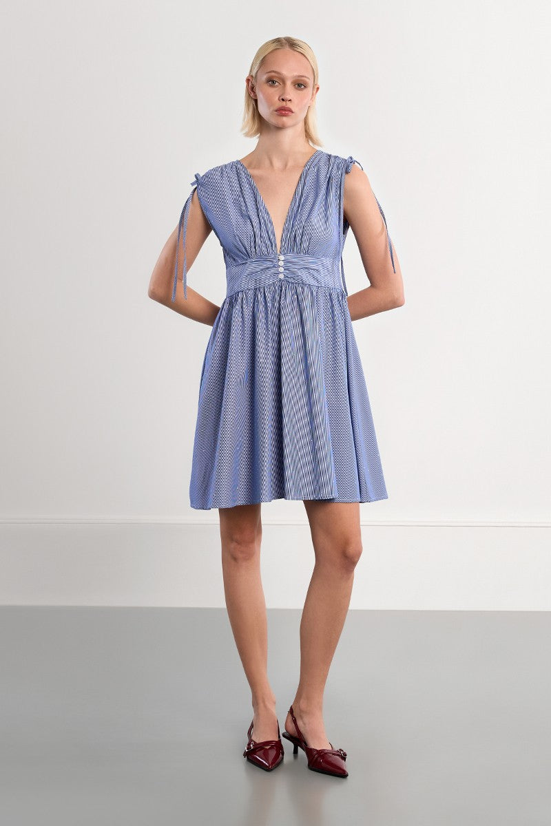 Lili Sidonio Rhinestone Shirt Dress