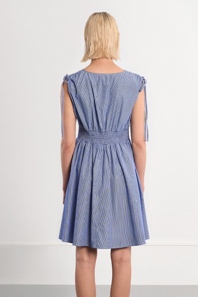 Lili Sidonio Rhinestone Shirt Dress