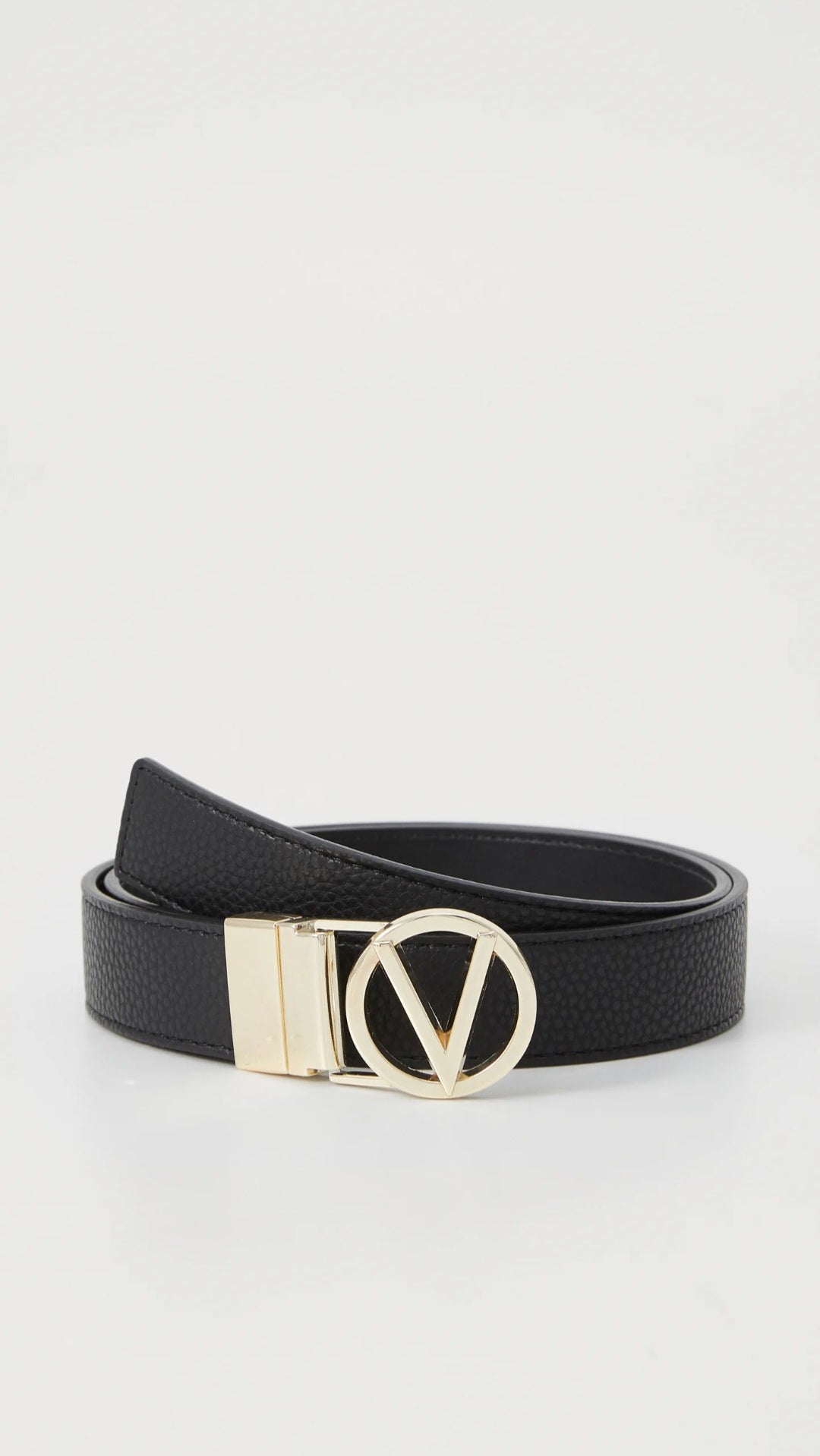 Valentino Picolla Pelletteria Nero Belt