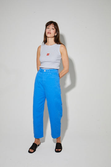 Imprevu Roxy Baloon Royal Blue Jeans/Trousers