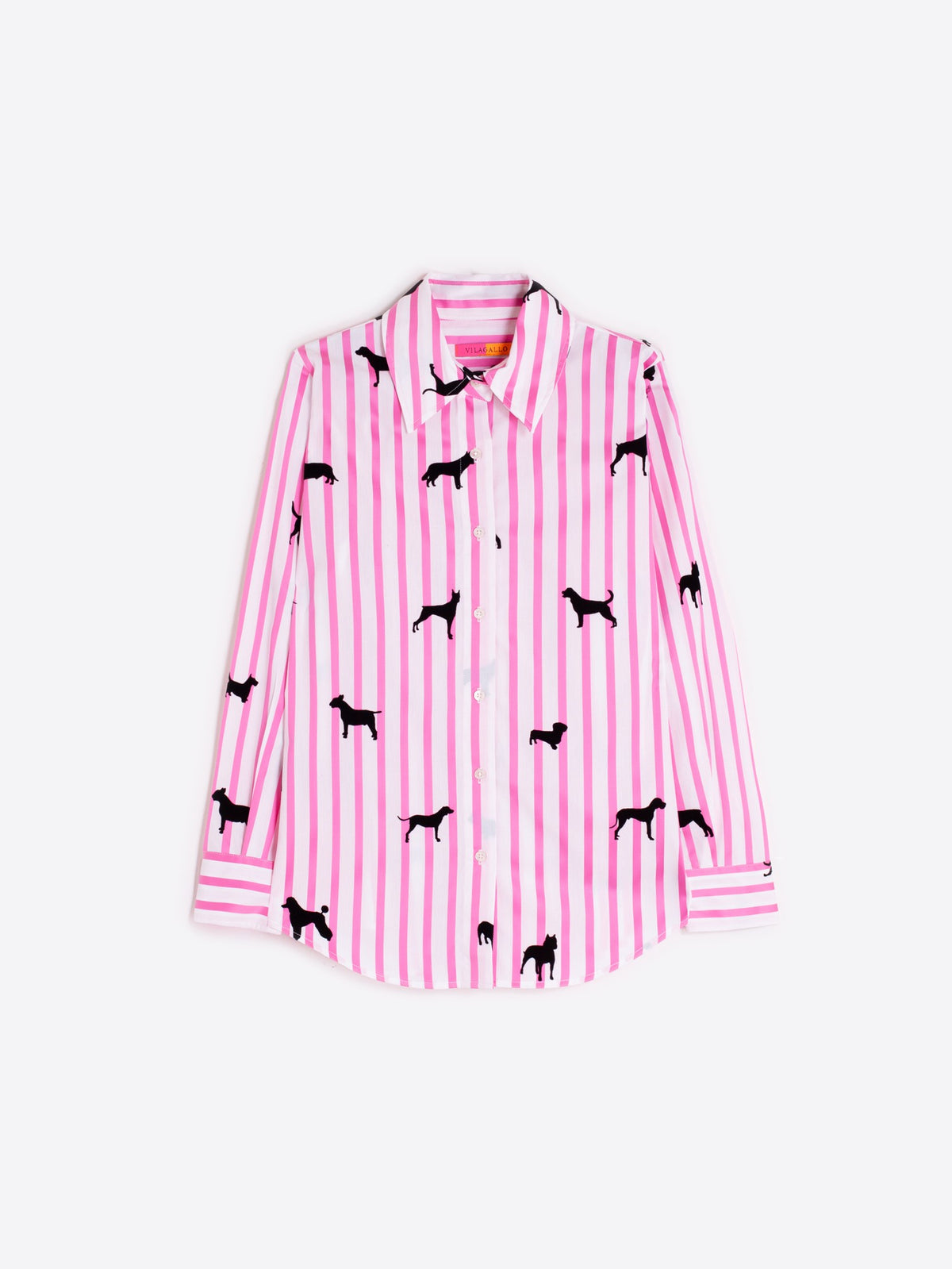 Vilagallo Rosa Striped Shirt