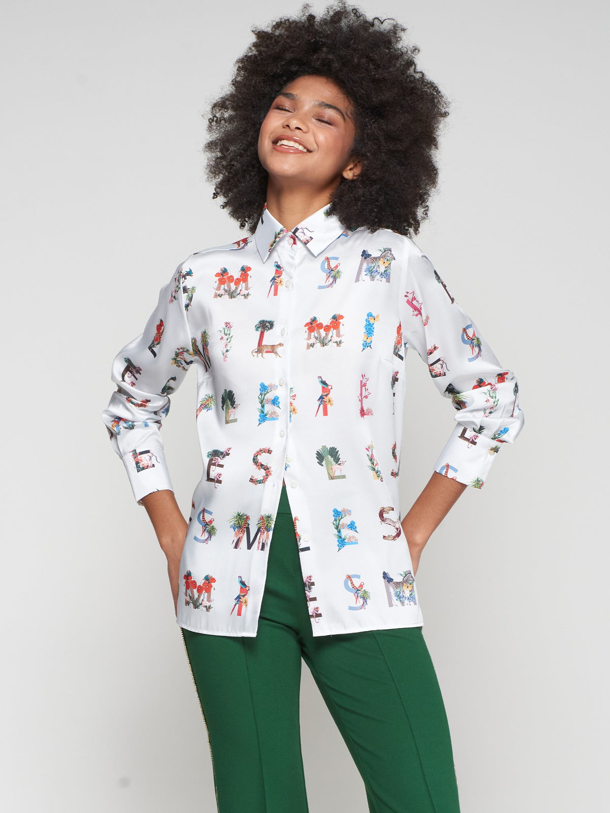 Vilagallo White SMILE Shirt