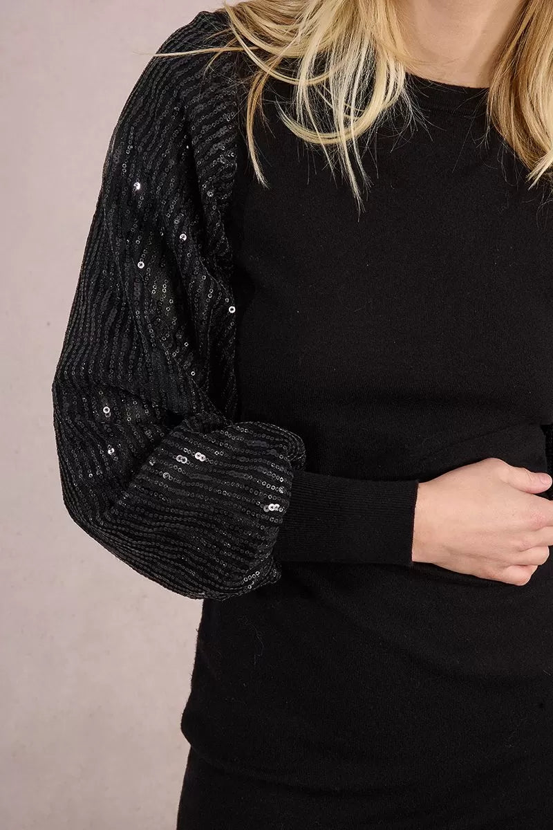 Molly Bracken Short Dress - Bi-Material