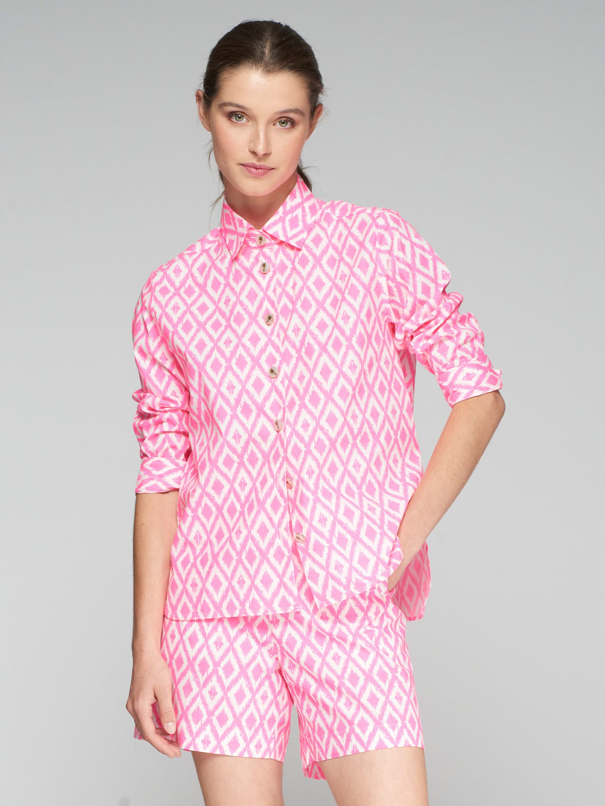 Vilagallo Fluor Rosa Shorts