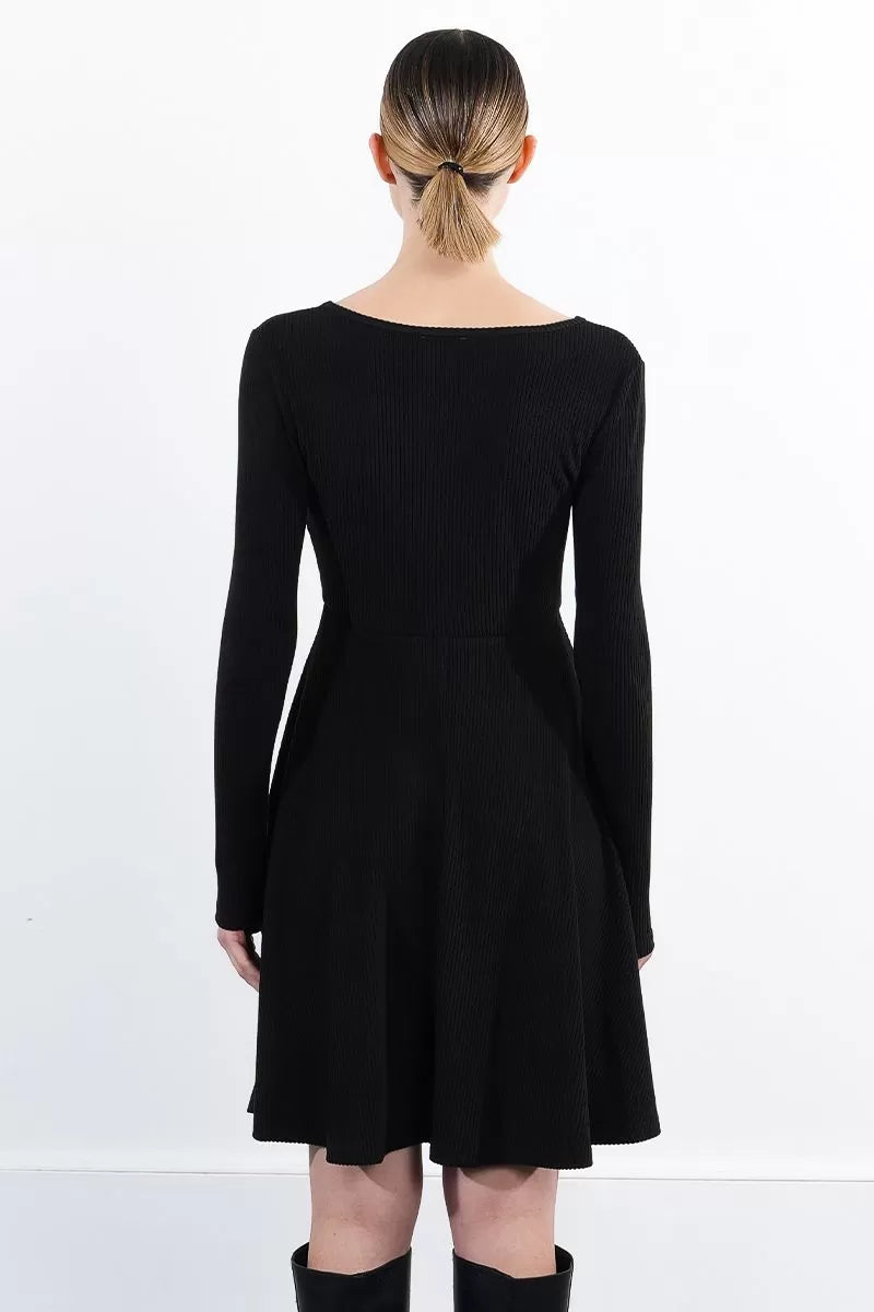 Molly Bracken Skater Black Dress