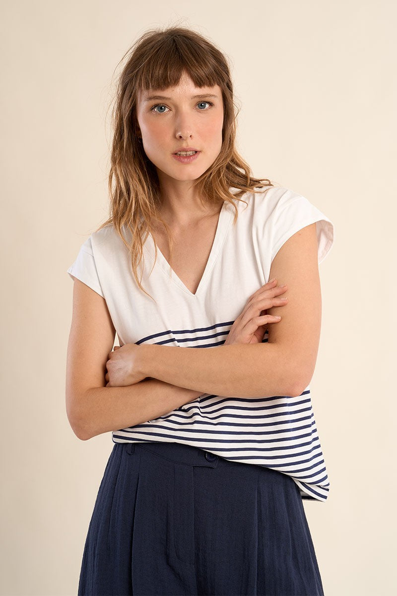 Molly Bracken Striped T-Shirt