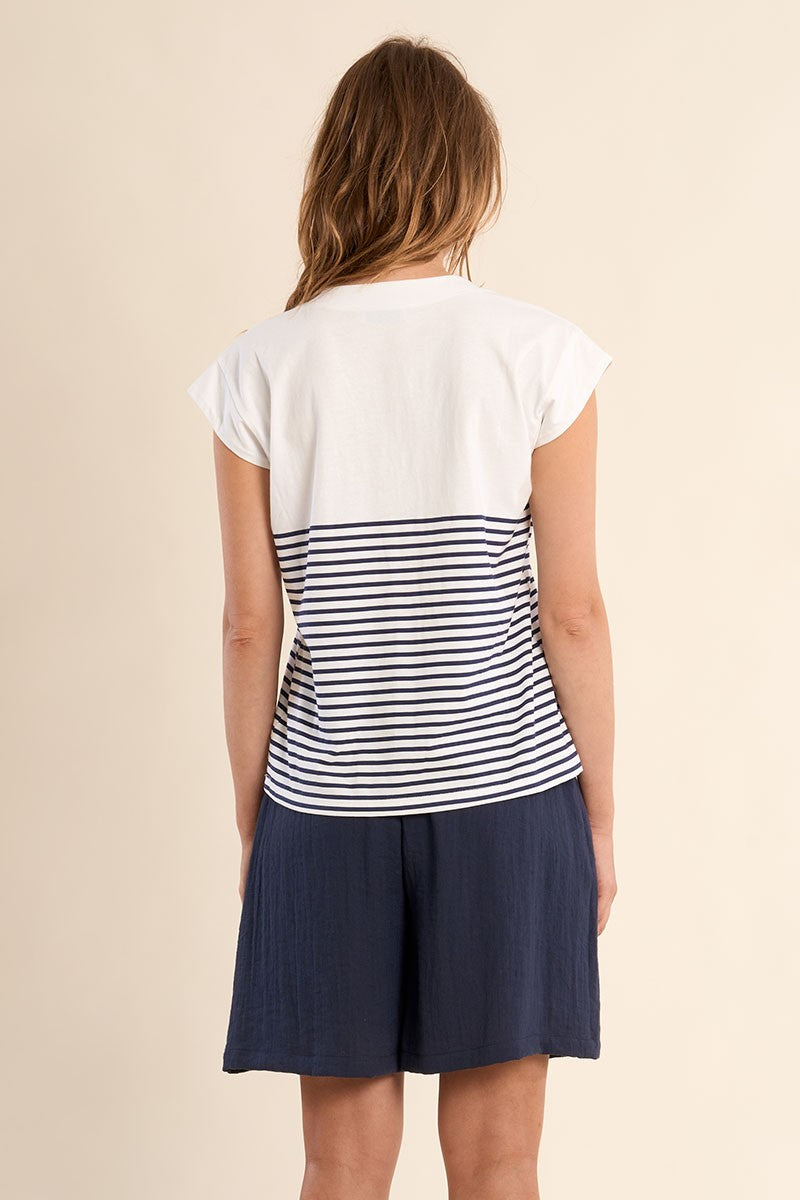 Molly Bracken Striped T-Shirt