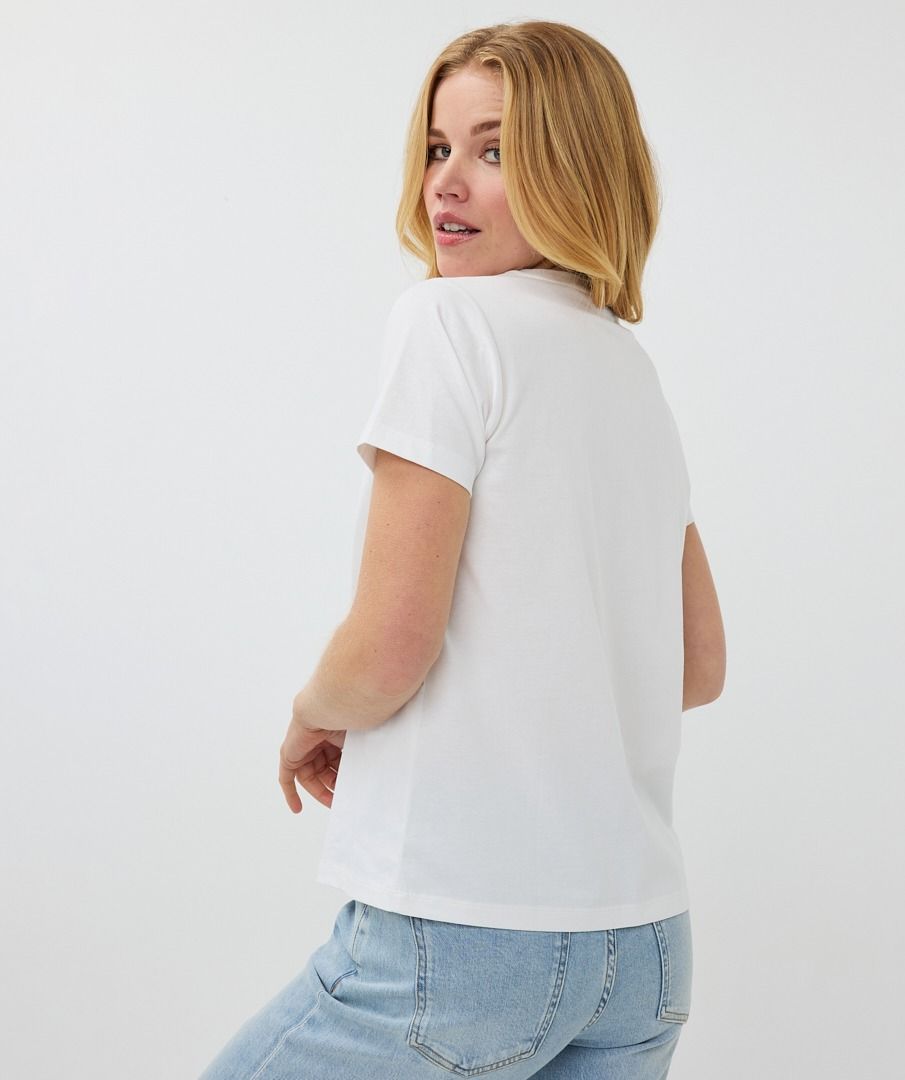 Esqualo Cotton Off White Magnific Tshirt