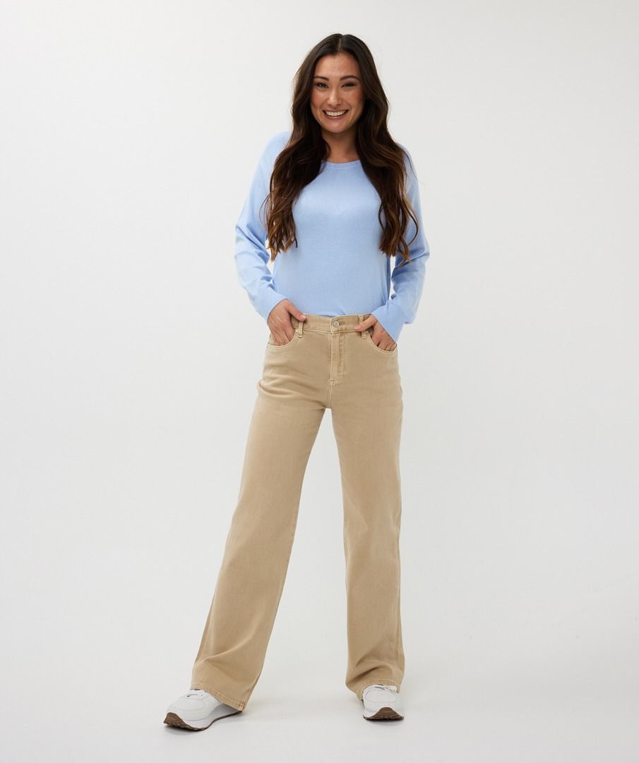 Esqualo Sky Blue Raglan Sweater