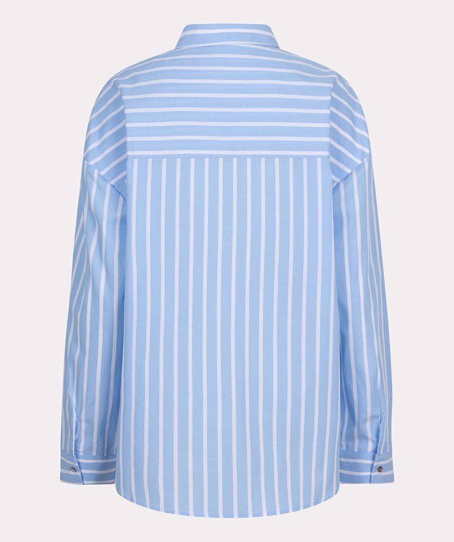 Esqualo Striped Blue/White Blouse