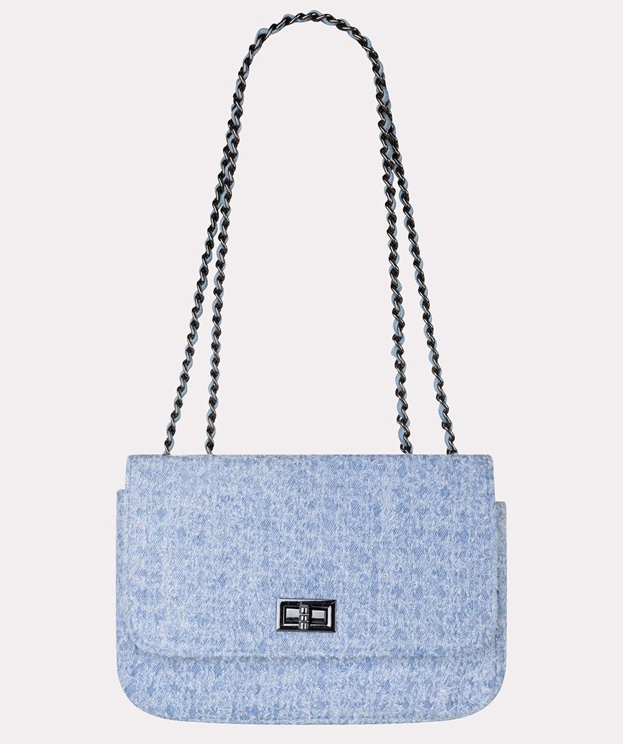 Esqualo Light Blue Denim Bag