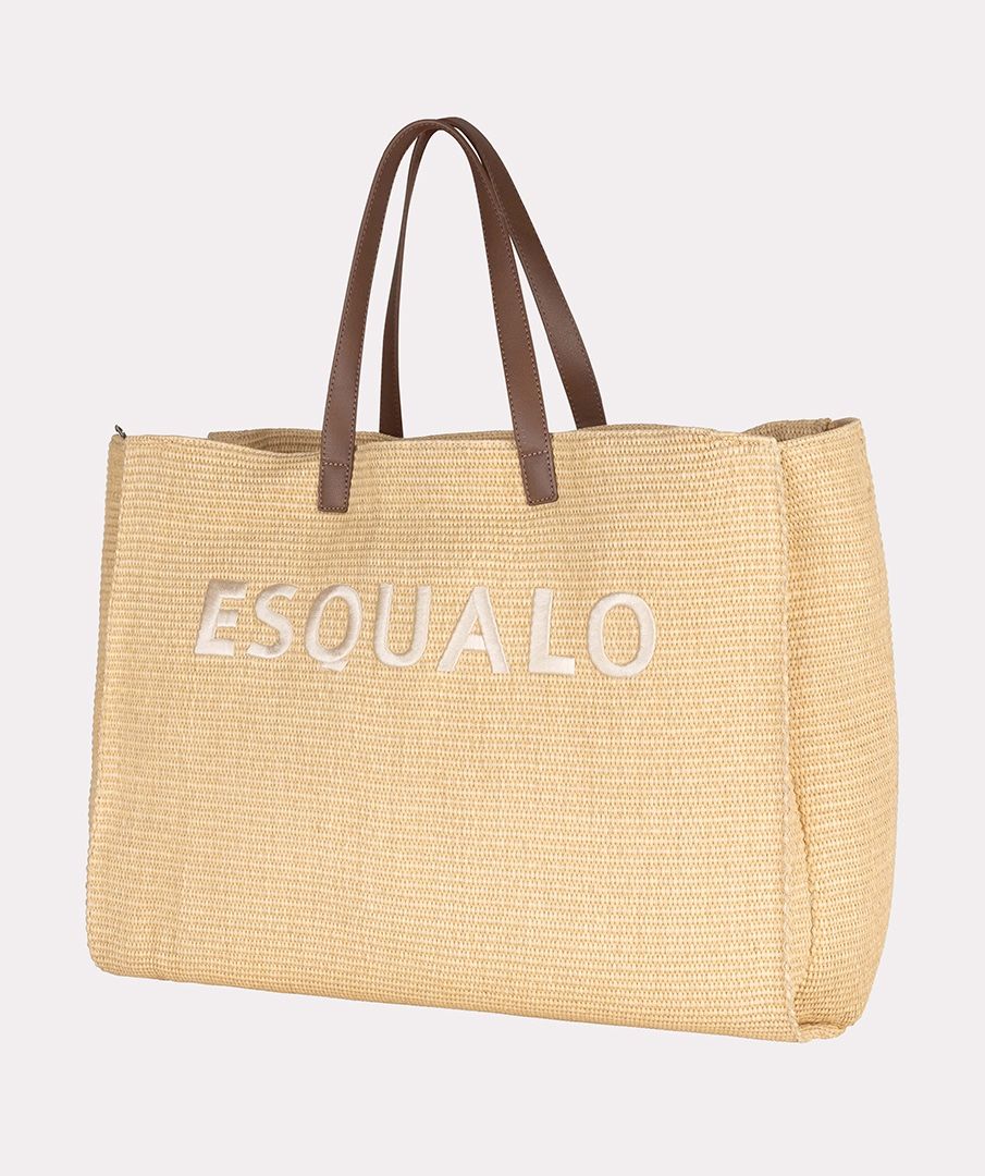 Esqualo Yellow Embroidery &quot;Esqualo&quot; Bag