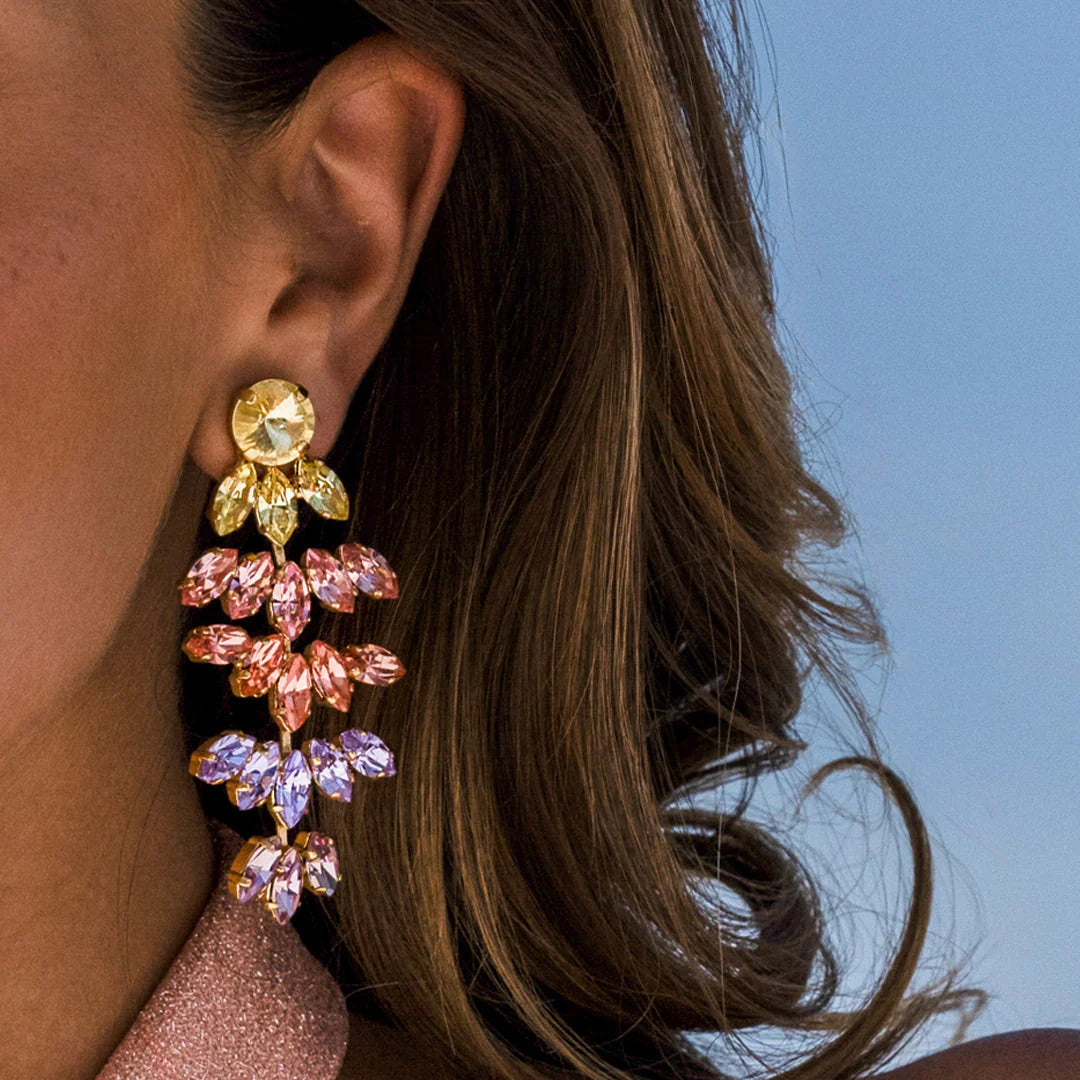 Caroline Svedbom Mini Bonnie Earrings Gold Dreamscape Combo