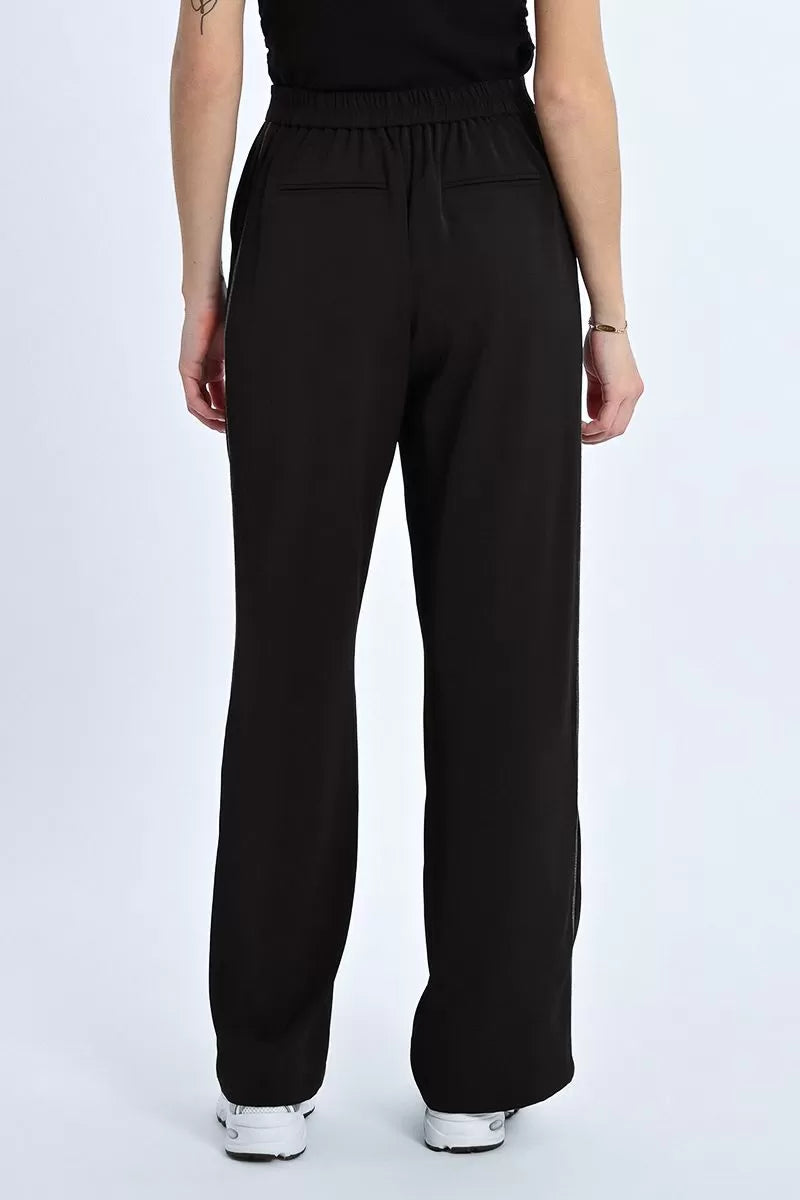 Molly Bracken Straight Black Trousers