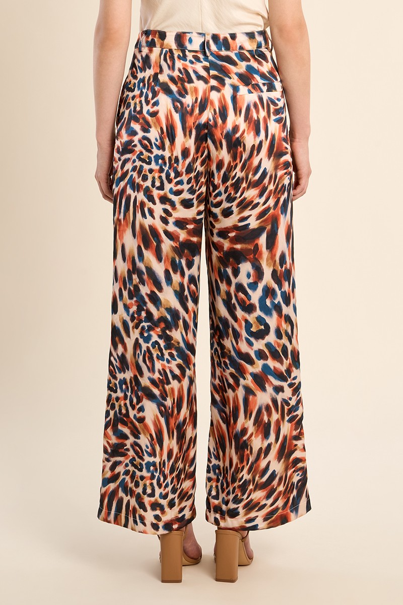 Molly Bracken Straight Printed Trousers