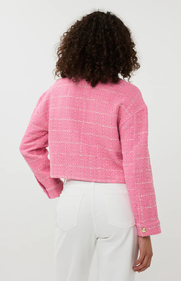 Esqualo Tweed Gold/Rose Blazer