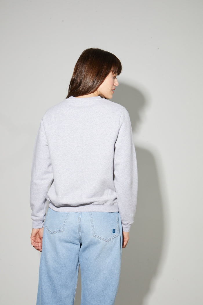 Imprevu  Blue Tiger Degrade Blue Eddie Sweatshirt