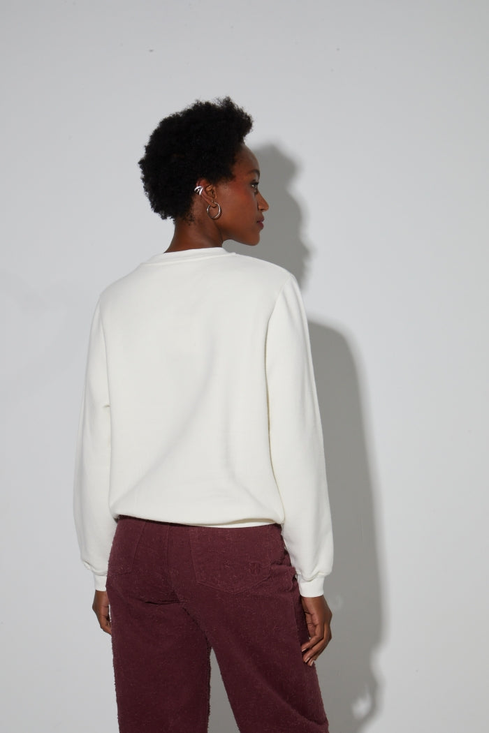 Imprevu Rouge Tiger Degrade Rouge Sweatshirt