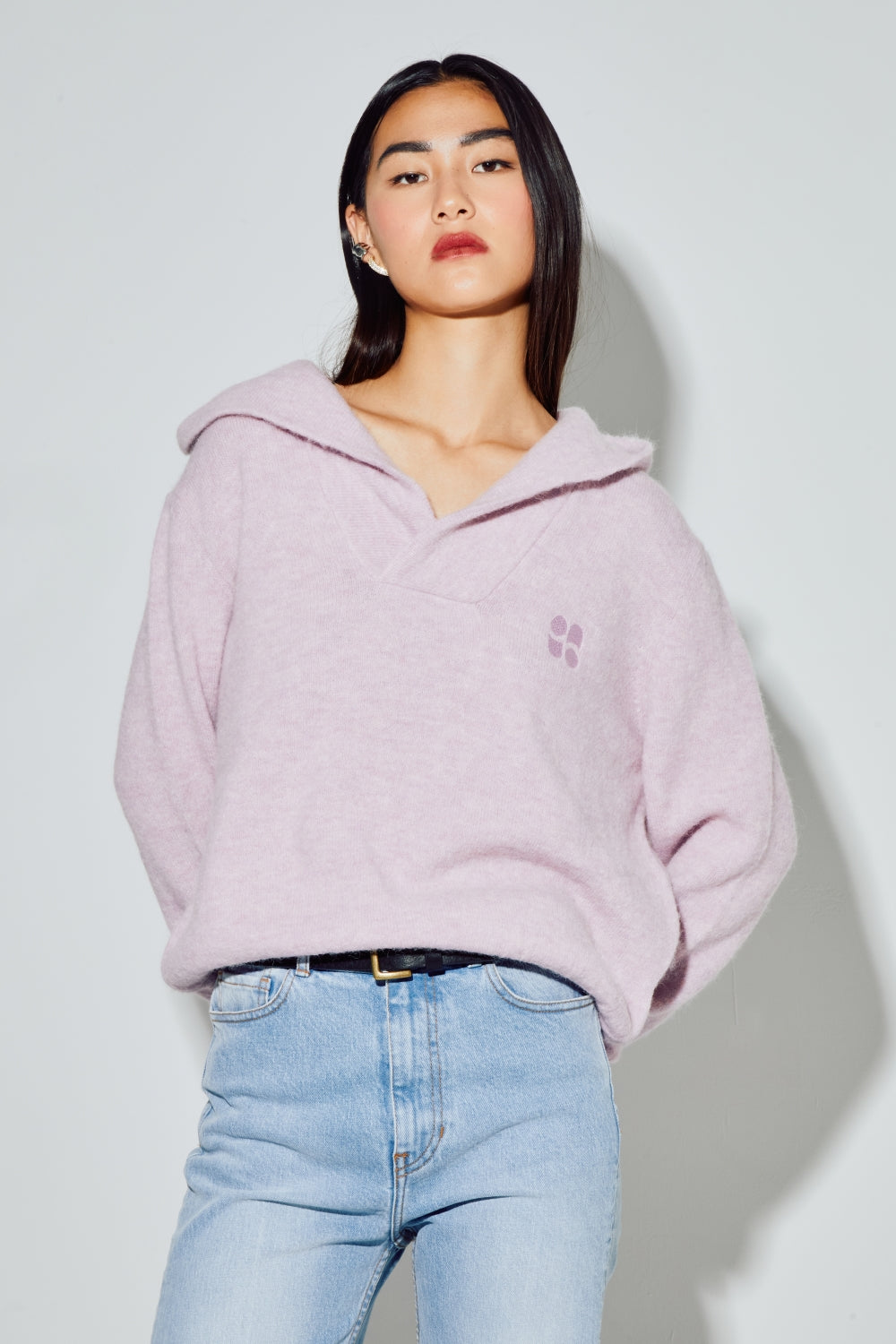 IMPREVU Alpaca Wool Lila Nola Sweatshirt