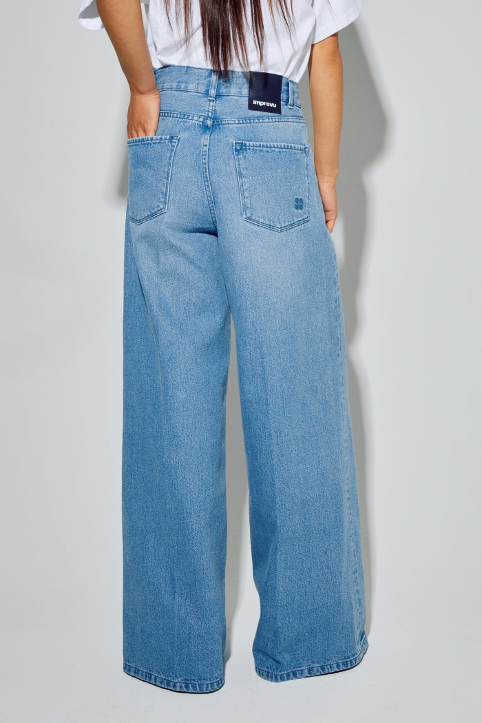 Imprevu Medium Blue Swiggy Palazzo