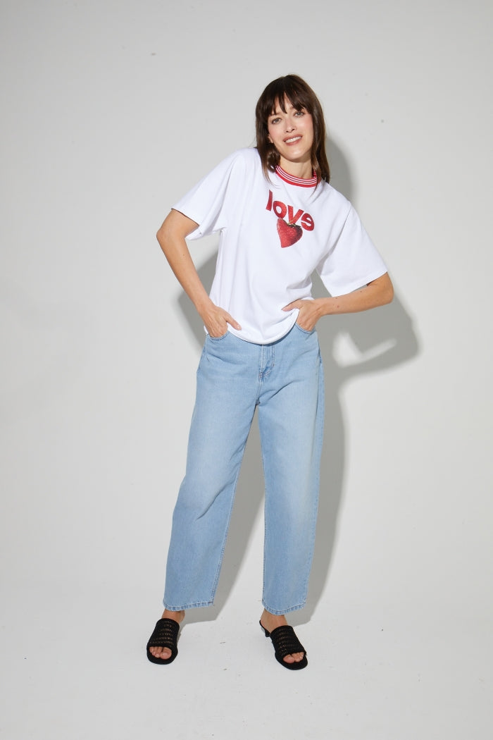 Imprevu Colette Print Love Tshirt