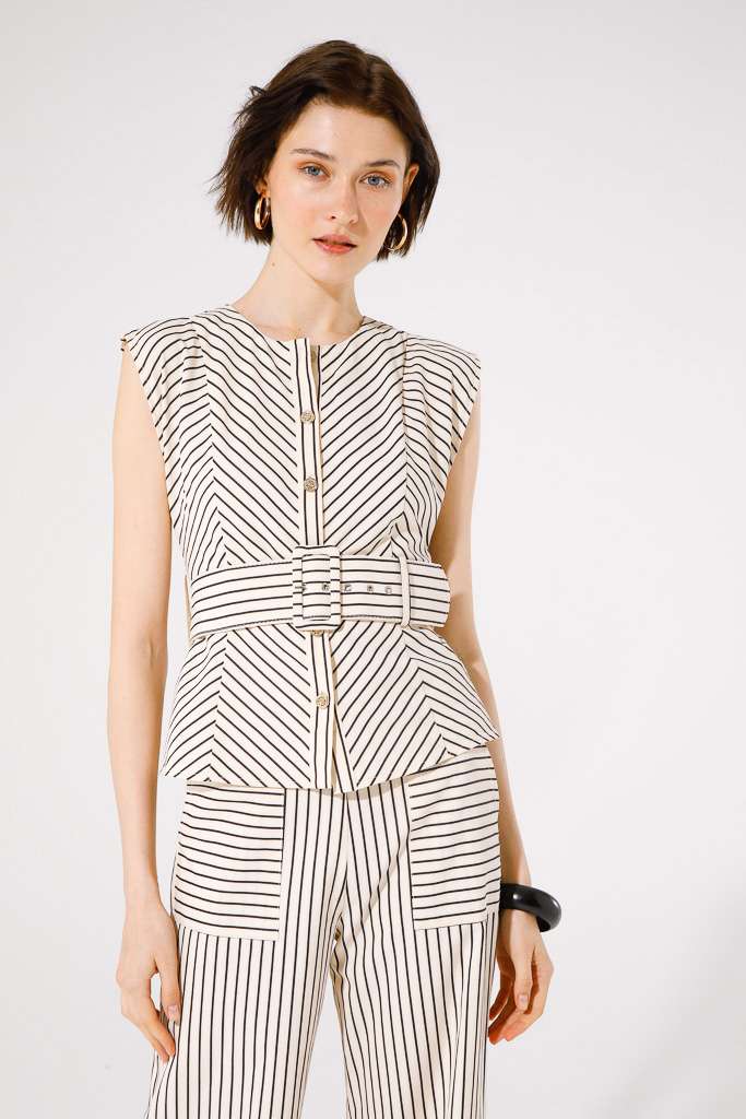 GoaGoa Striped Top