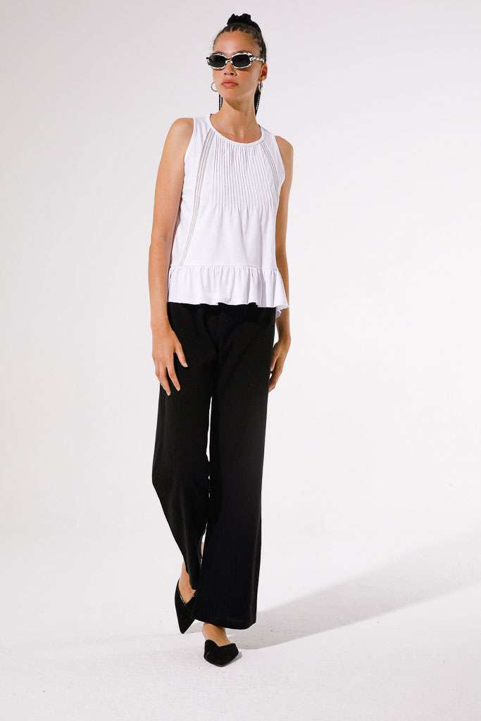 GoaGoa Sereia White Flared T-shirt