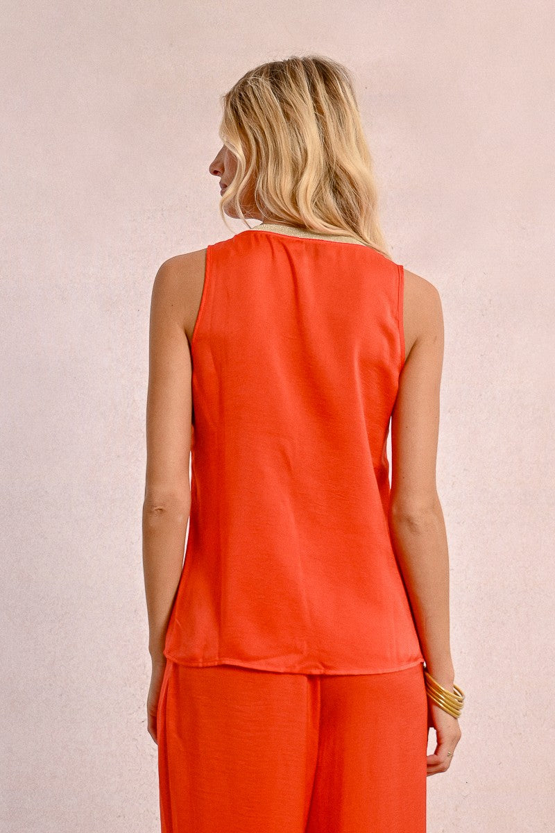 Molly Bracken Red Coral Tshirt