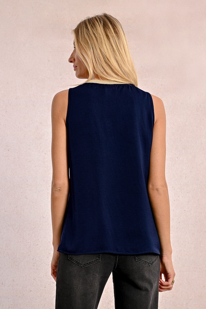 Molly Bracken Navy Blue T-shirt