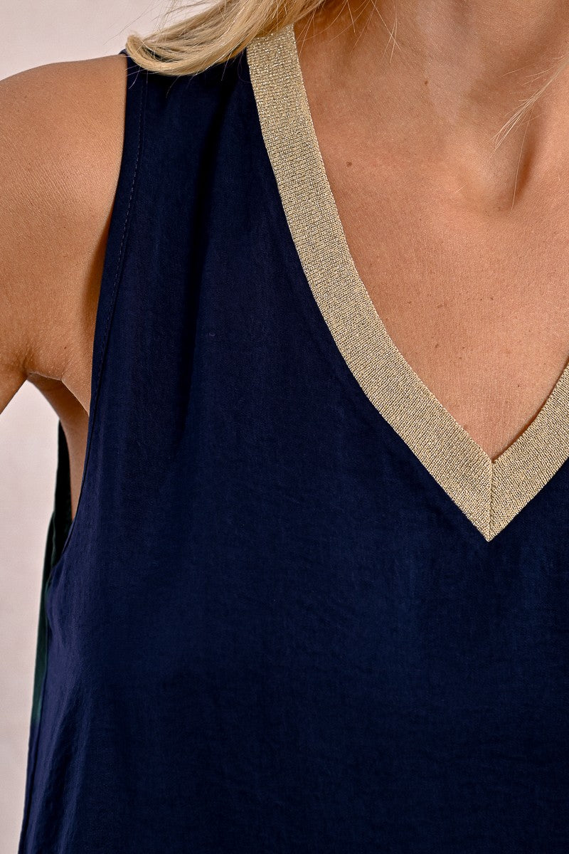 Molly Bracken Navy Blue T-shirt