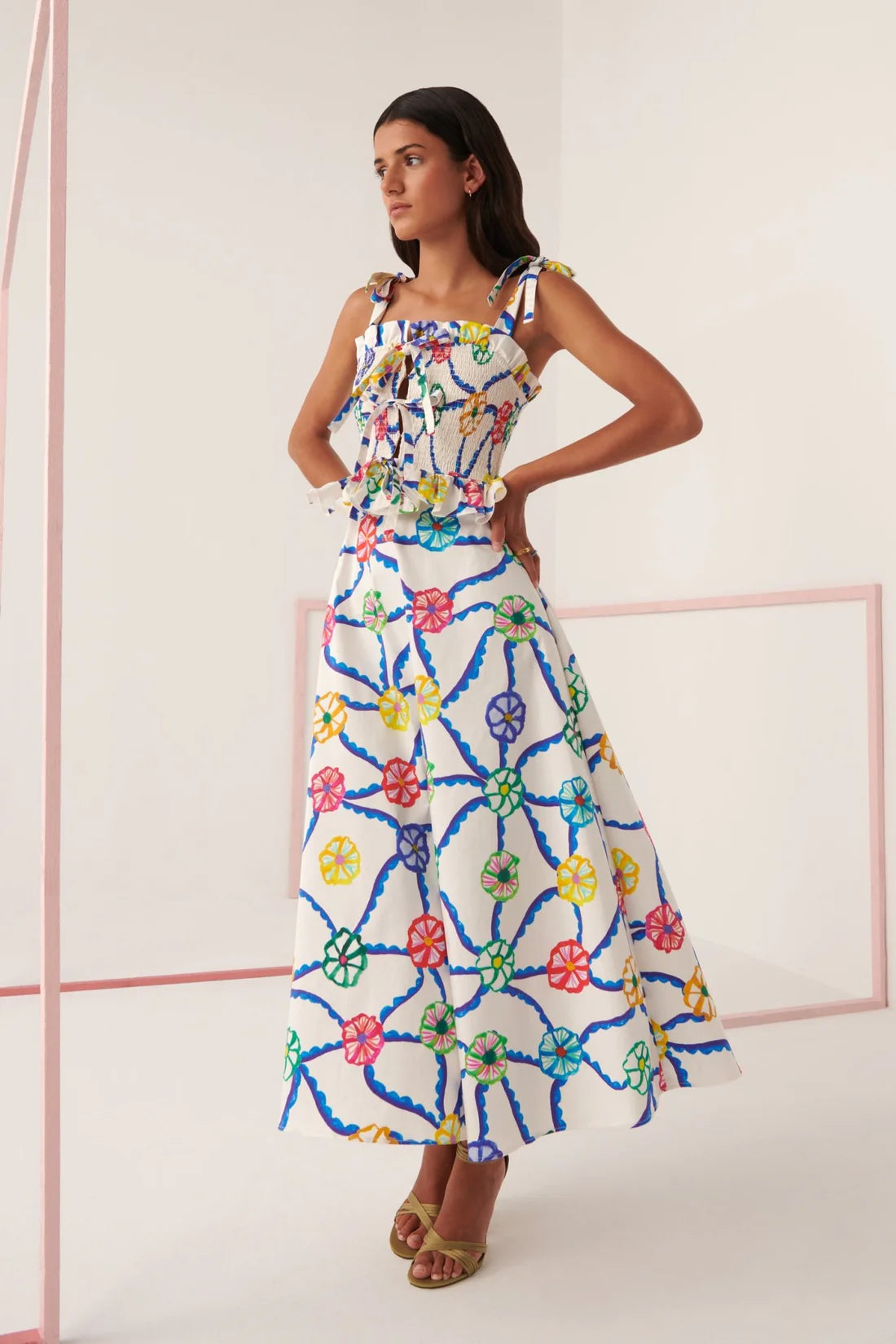 Celia B Turpan Blue Dress