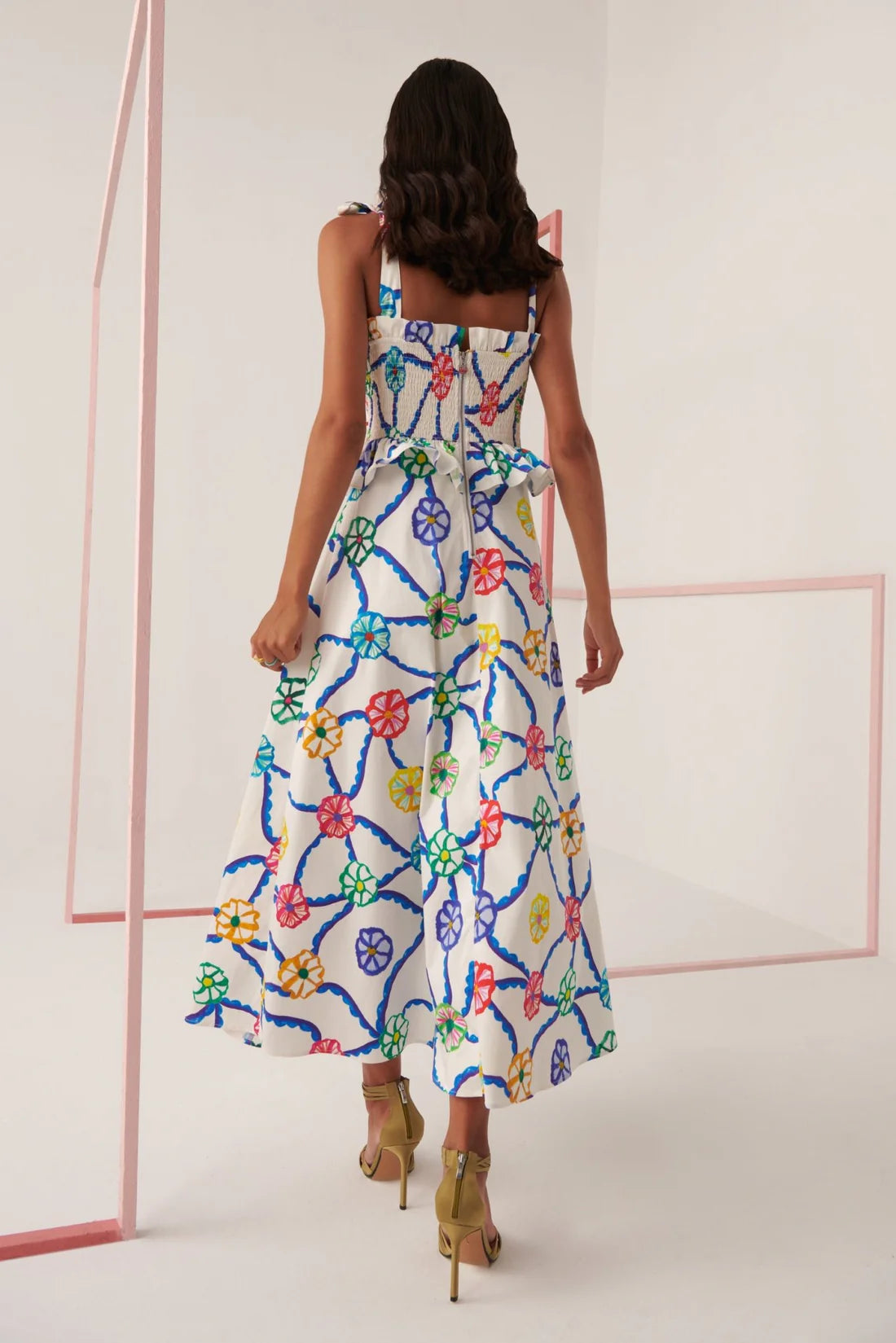 Celia B Turpan Blue Dress