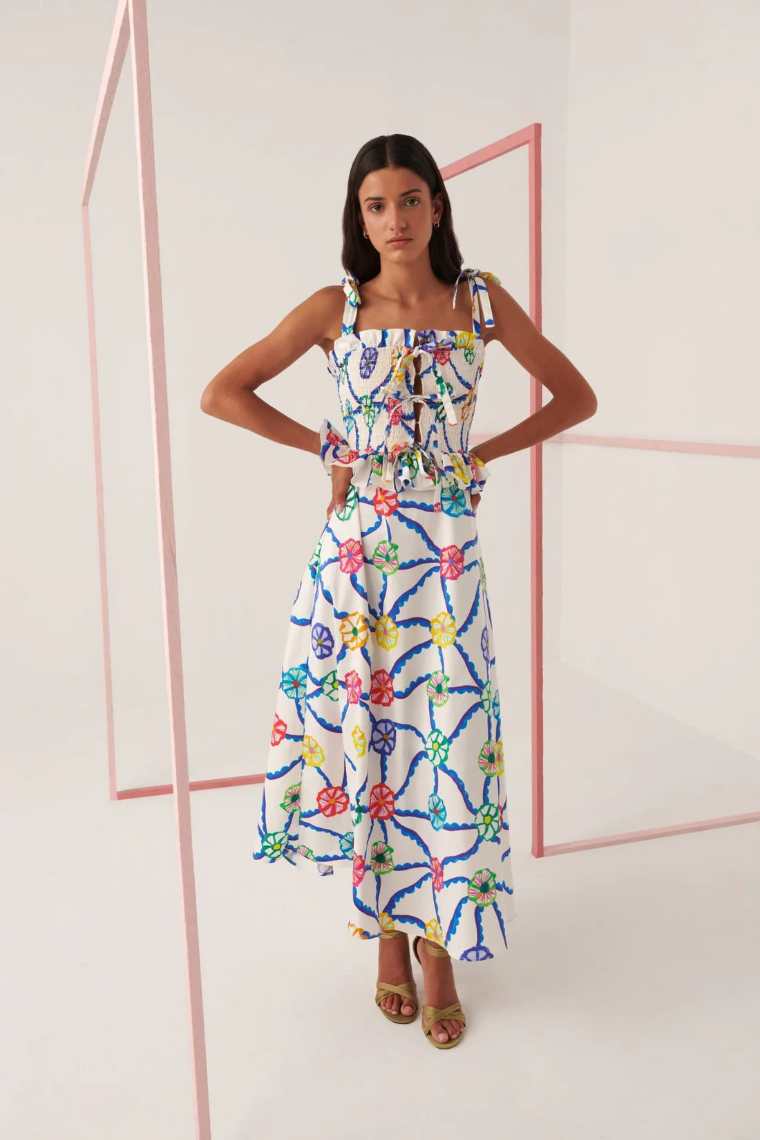 Celia B Turpan Blue Dress