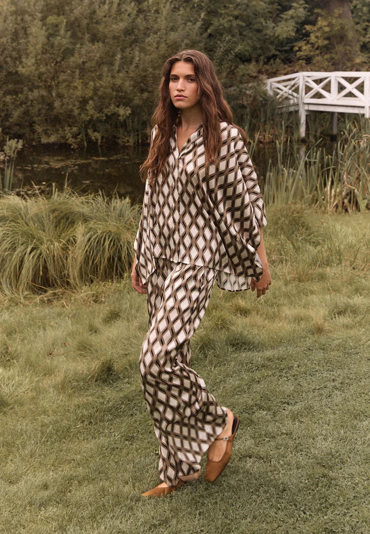 Dea Kudibal Margo - Brilliance Silk Pants With Elasticated Waist