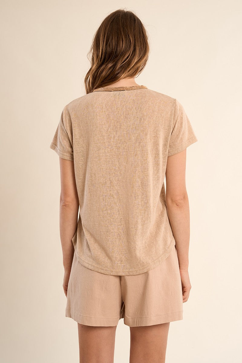 Molly Bracken Beige T-Shirt