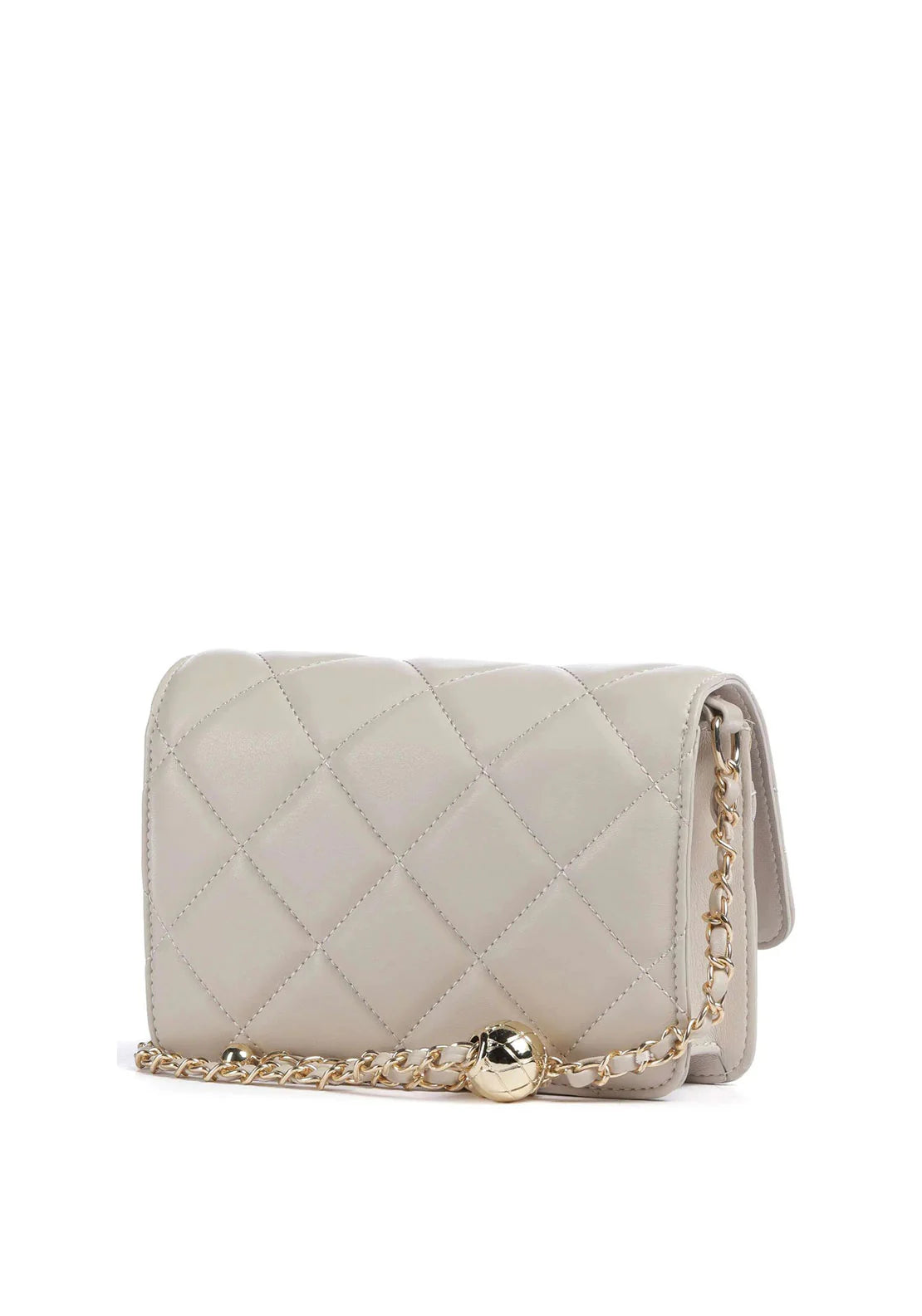 Valentino Ocarina Flap Bag Ecru