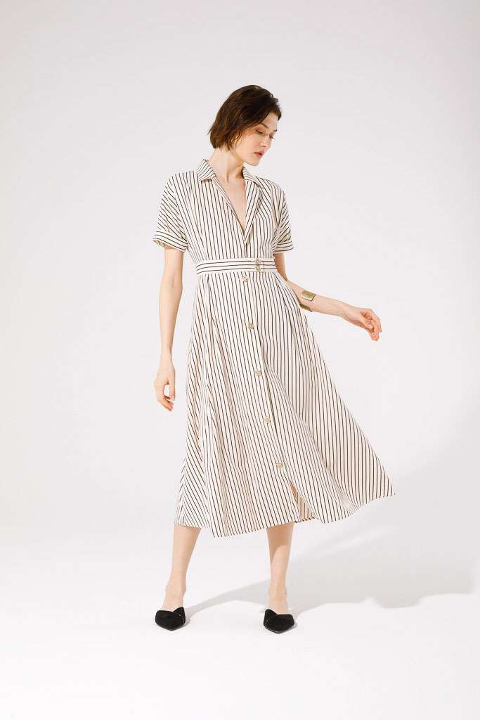GoaGoa Striped Marinetta Dress