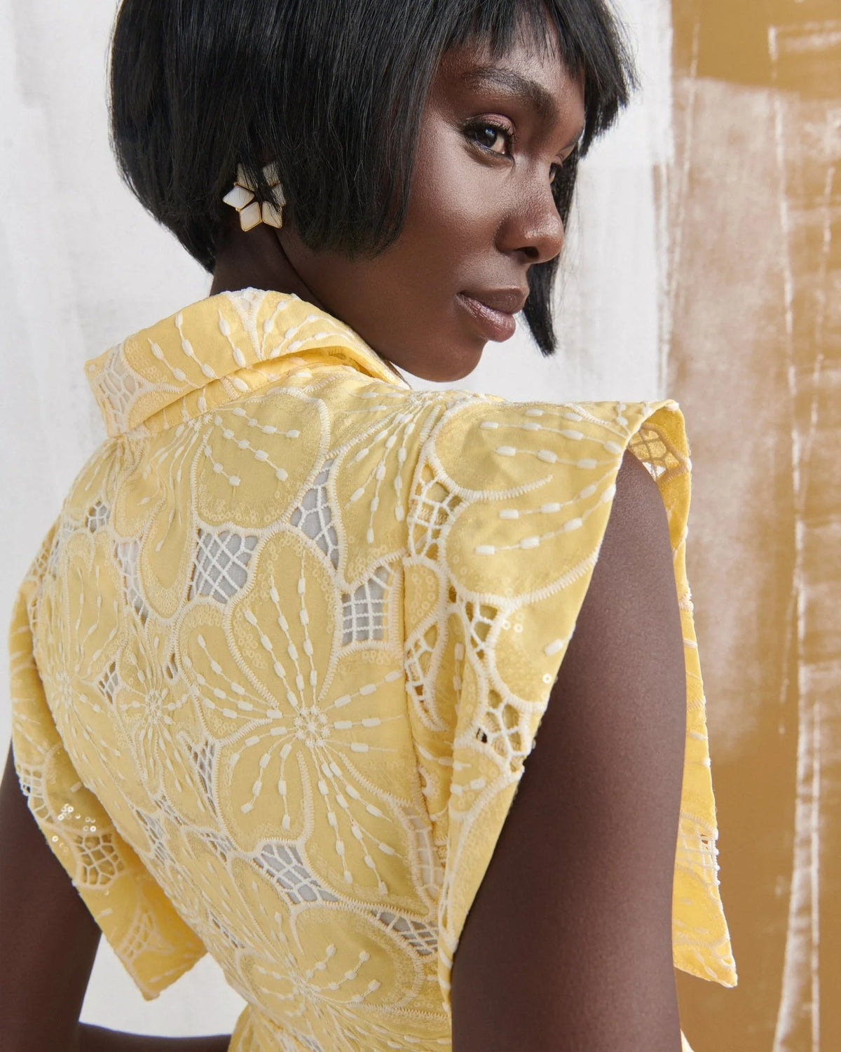 Celia B Vlan Lemon Dress
