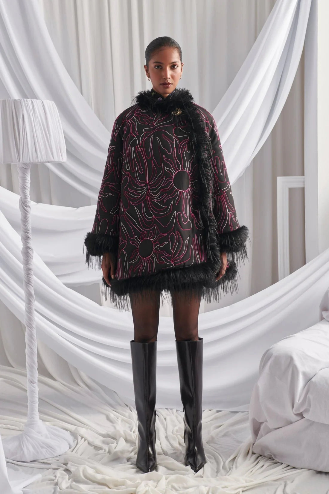 Celia B Zahrada Coat - Black