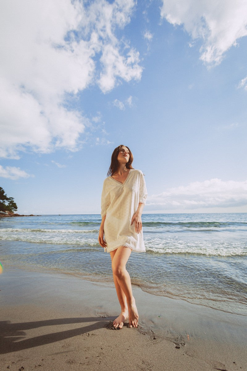 Molly Bracken V-Neck Cover Up