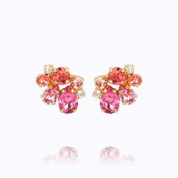 Caroline Svedbom Katie Earrings - Coral Combo