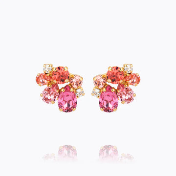 Caroline Svedbom Katie Earrings - Coral Combo