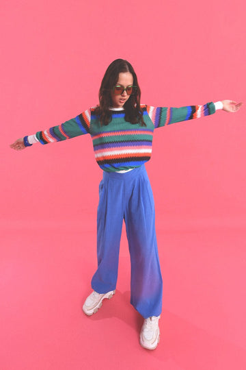 Molly Bracken Multi Coloured Sweater