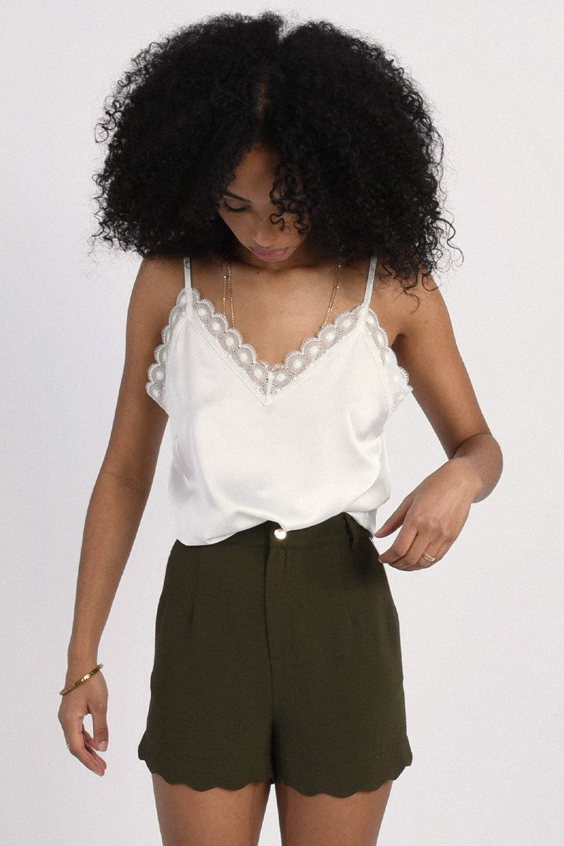 Molly Bracken White Cami