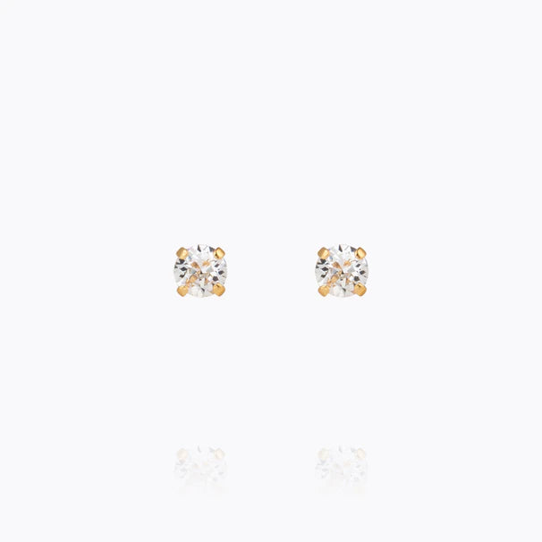 Caroline Svedbom Mini Stud Earrings Crystal