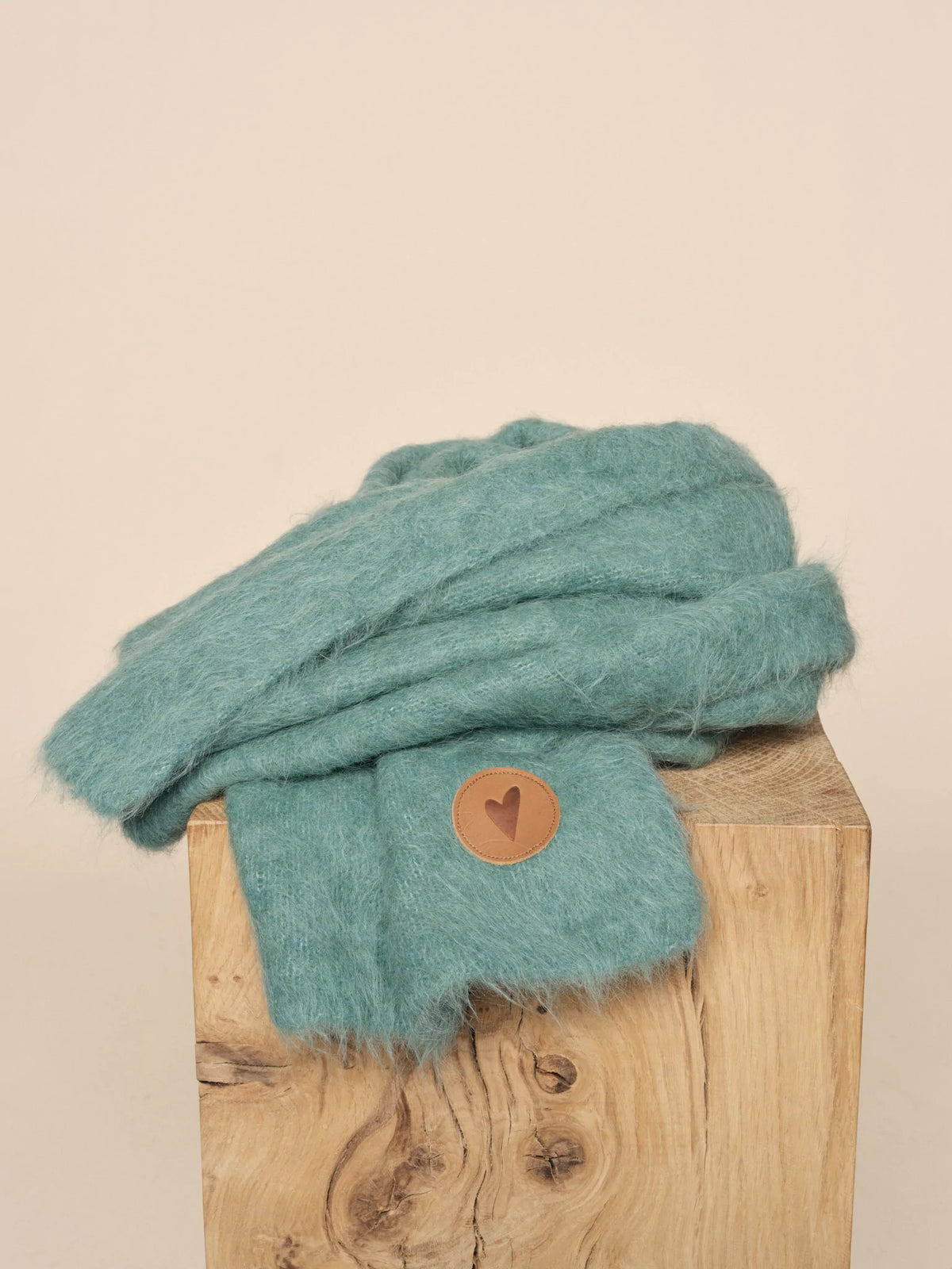 Mos Mosh Blue Spruce Alpaca Scarf