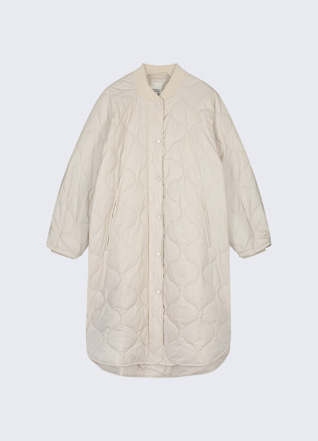 Summum Quilted Long Padded Coat