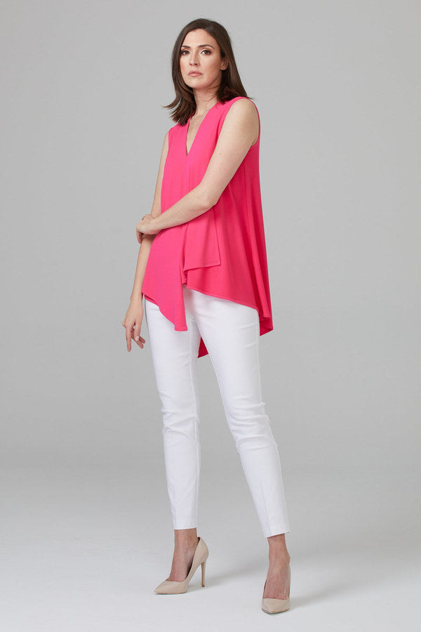 Joseph Ribkoff Essential White Classic Slim Pant