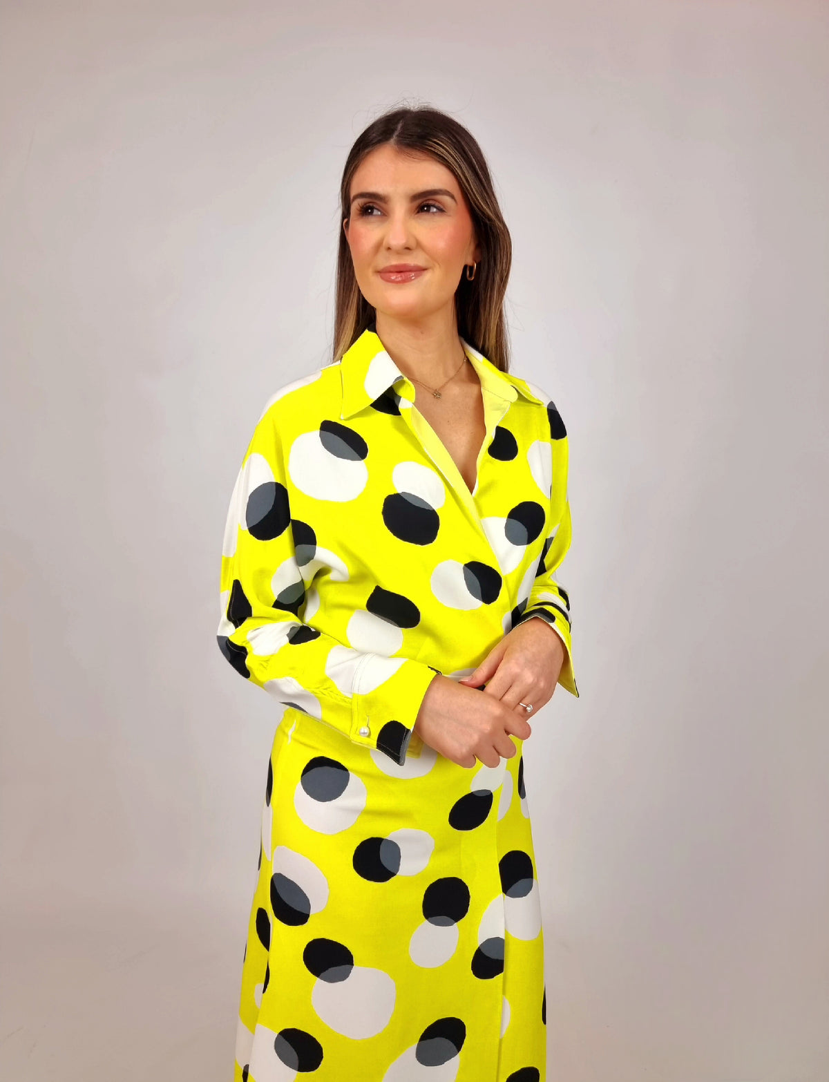 Moskada Yellow Fresia Dress