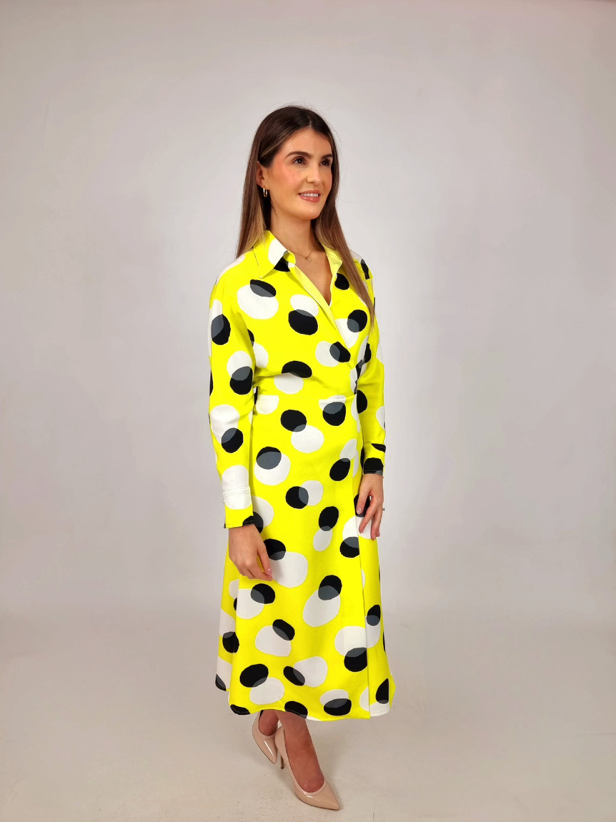 Moskada Yellow Fresia Dress